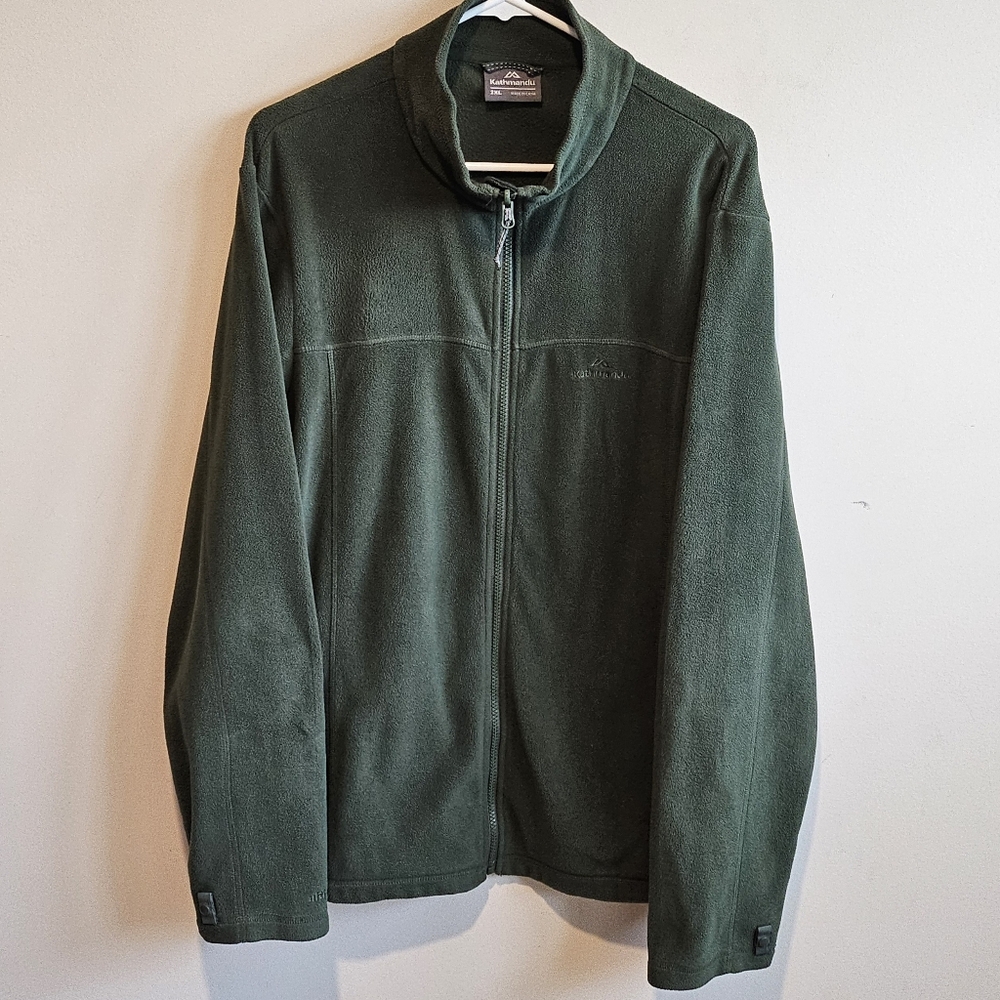 Kathmandu Altica 100 Full-Zip Fleece Jacket - Forest Green - Size XXL